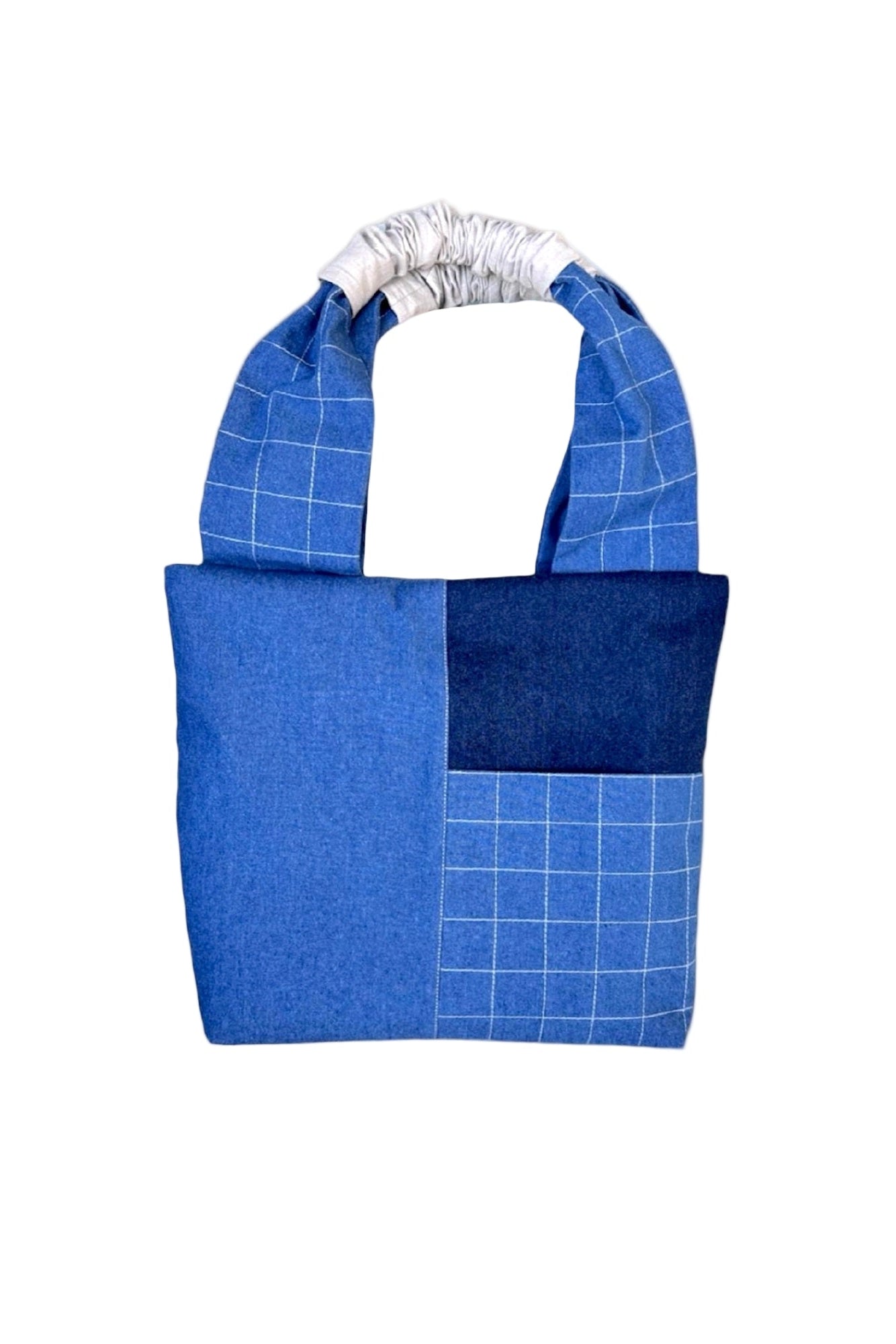 Artistic Denim Statement Bag