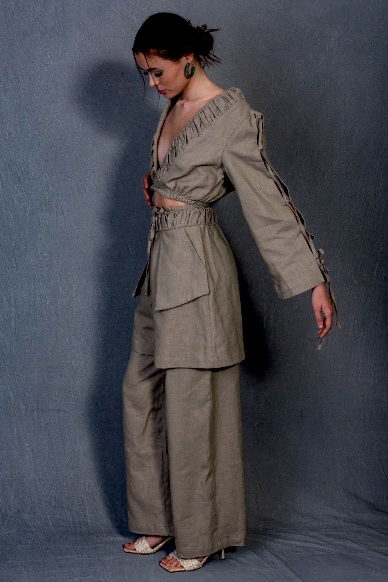 Desert Sands Criss-Cross Jumpsuit