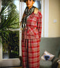 Women's Red Plaid Jacket