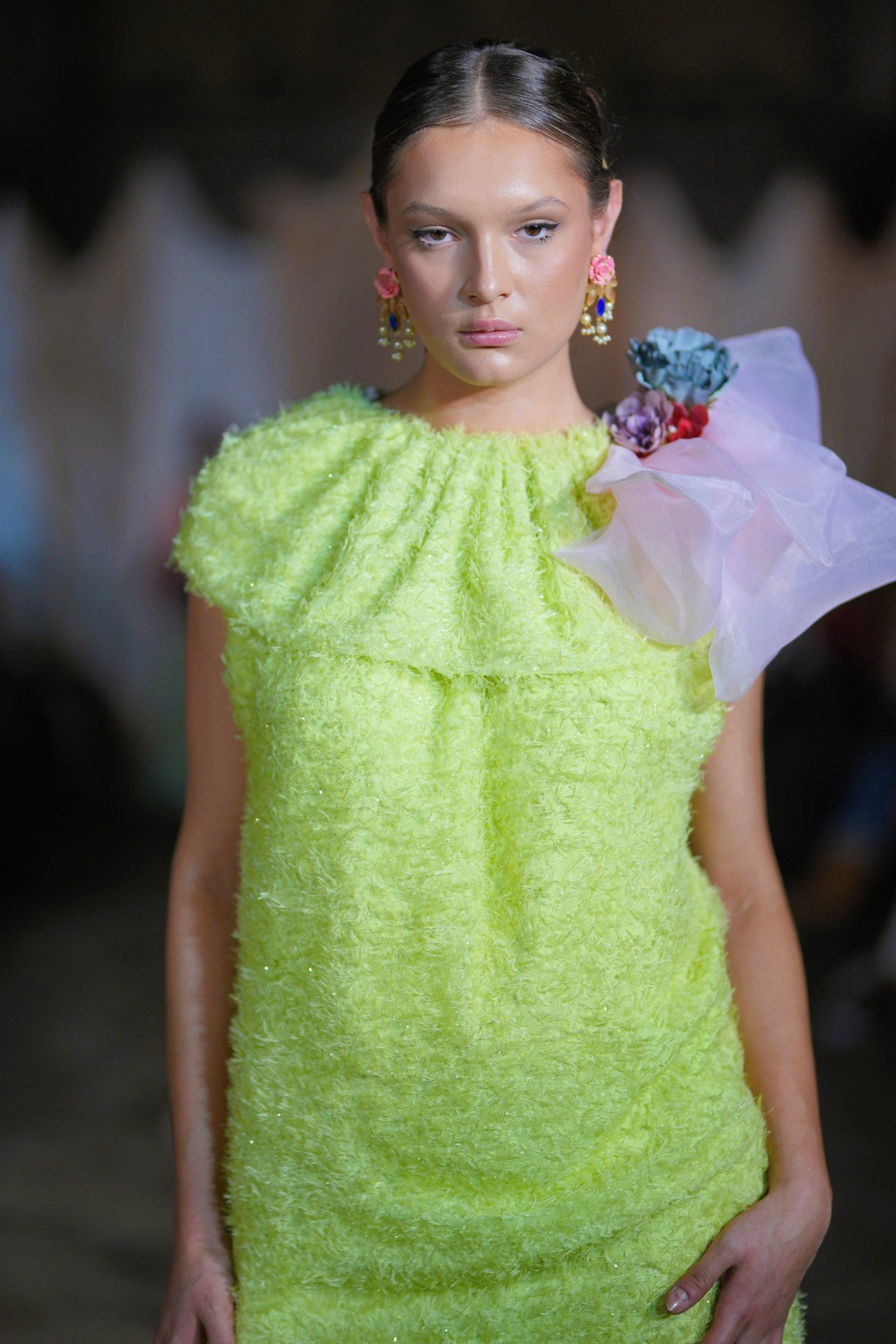 Sample Dress LIME GRACE