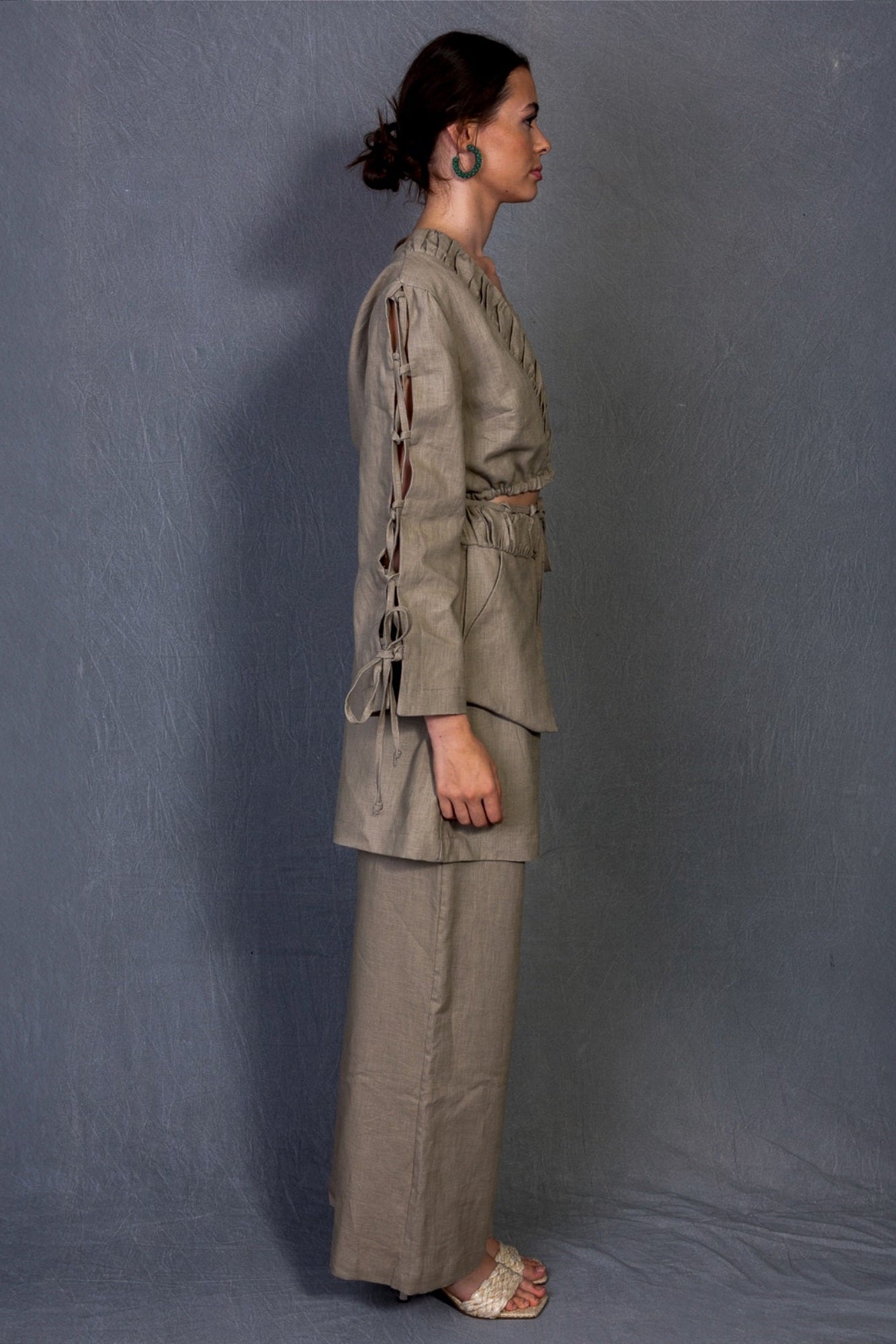 Desert Sands Criss-Cross Jumpsuit