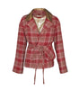 Women's Red Plaid Jacket