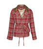 Women's Red Plaid Jacket