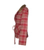 Women's Red Plaid Jacket