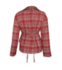 Women's Red Plaid Jacket