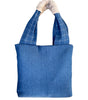 Artistic Denim Statement Bag