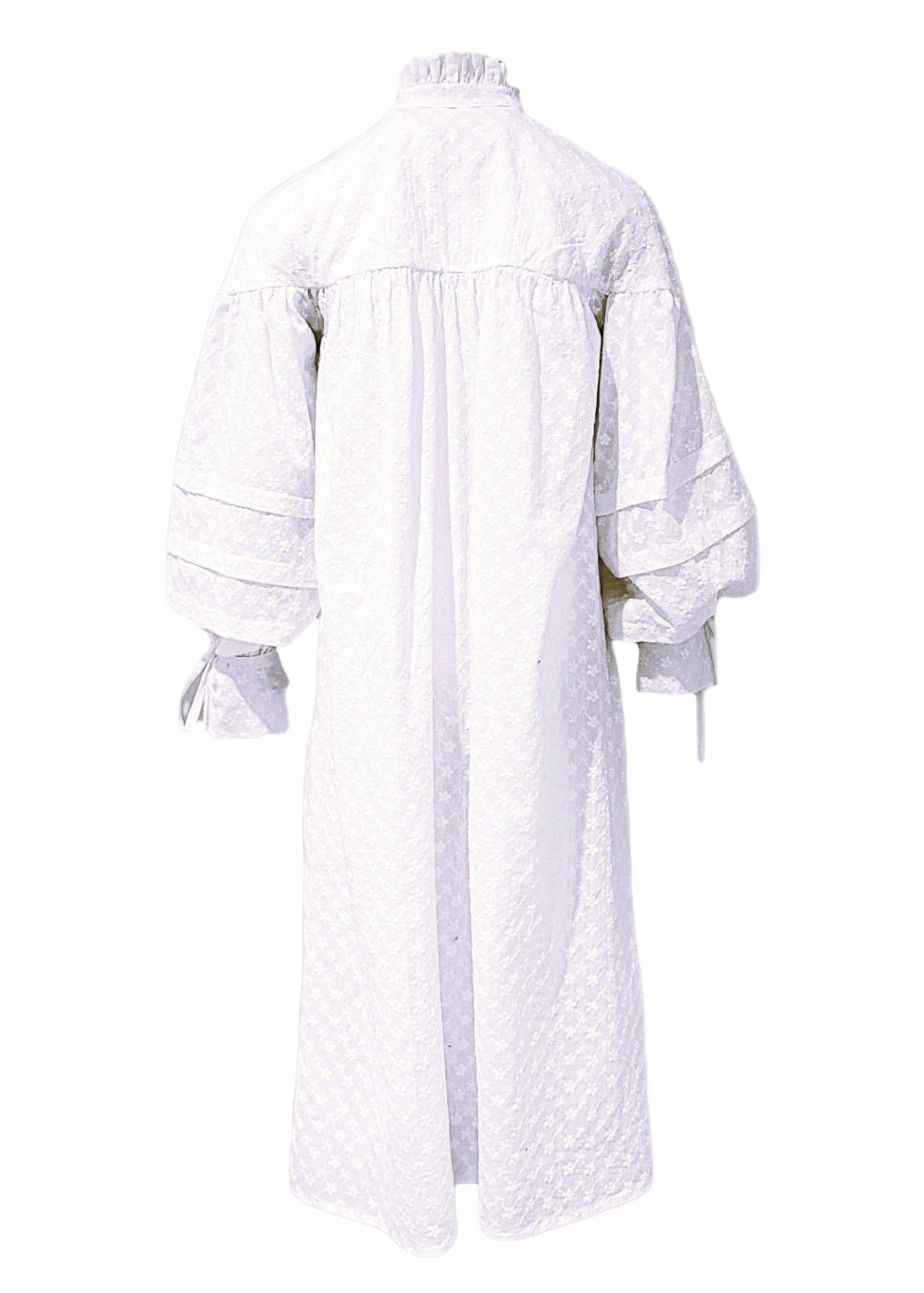 Embroidered Cotton Voile Dress