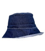 Navy Denim Adjustable Bucket Hat