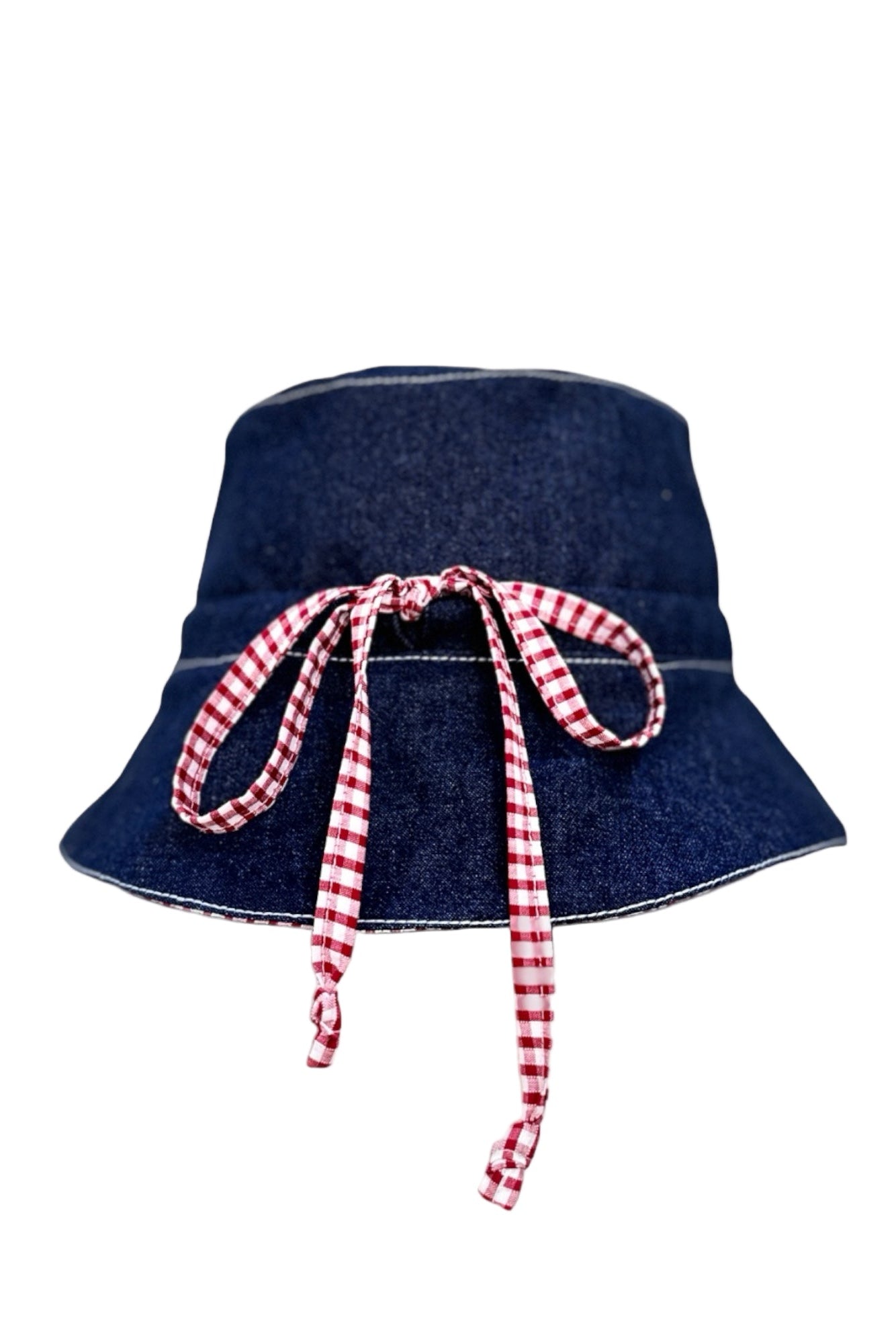 Navy Denim Adjustable Bucket Hat