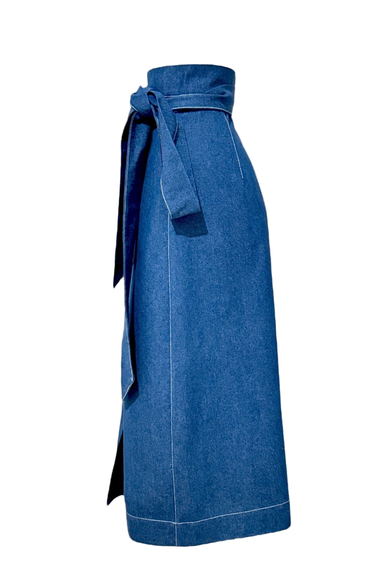 Denim Midi Skirt