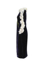 VELVET ROSE Midi Dress