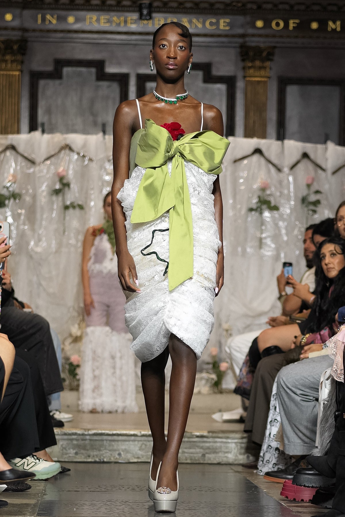 ROSE LIME DRESS