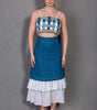 Ethereal Plaid Couture Bustier
