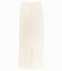 Beige skirt on a white background