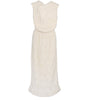 White dress on a white background