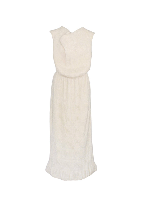 White dress on a white background