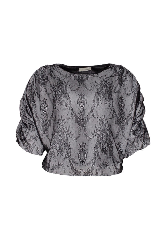 SHEER LACE BLOUSE