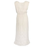 White dress on a white background