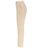 Beige patterned pants on a white background