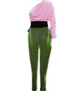 Sample VELVET COLORBLOCK Jumpsuit