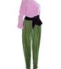 Sample VELVET COLORBLOCK Jumpsuit