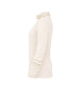 White ribbed sweater on a white background